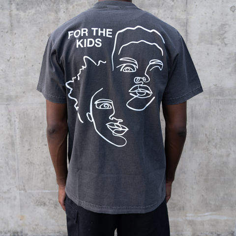 FOR THE KIDS TEE - GREY